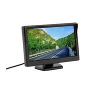 Zerodeko Écran LCD Tft pour Voiture Moniteur Miroir Couleur Double Entrée Installation Ventouse ou Adhésive Affichage Automatique Caméra de Recul
