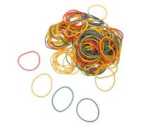 Zerodeko Élastiques Multifonctions en Caoutchouc Robuste, 2 Boîtes D'anneaux Colorés, Résistants et Pratiques pour Bureau, École et Usage Quotidien