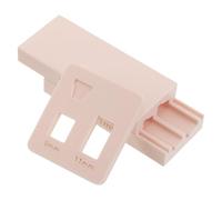 Zerodeko Ensemble de 2 Moules en Argile Couleur Rose Pastel pour Pâte Polymère, Mini Pots de Fleurs, Outils de Façonnage pour Loisirs Créatifs à Domicile, Modèle Compact et Résistant