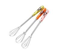 Zerodeko Ensemble De 3 Fouets Manuels En Acier Inoxydable Pour La Pâtisserie Et Le Fouettage Des Sauces - Ustensile De Cuisine