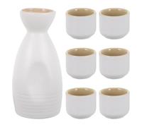 Zerodeko Ensemble de Tasses à Saké en Céramique Japonaise, 250 ML