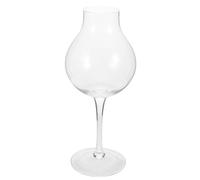 Zerodeko Ensemble de Tasses en Verre Cristal Thé 210ml avec Pied Long Élégant et Design Artistique, pour Dégustation et Rassemblements