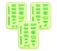 Zerodeko Ensembles 16 Bouchons Anti-poussière en Silicone Vert Lot de 3 Capuchons de Protection USB-c, Facile à Utiliser et Maintien Fonctionnalité pour Ordinateur Portable