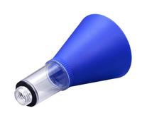 Zerodeko Entonnoir à Huile Moteur en Plastique Bleu avec Conception Filetée et Large Ouverture, Anti-déversement, Adapté pour Voitures Courantes et Changement D'huile Sécurisé