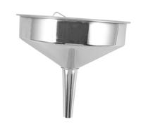 Zerodeko Entonnoir Acier Inoxydable Épais Conique à Grand Diamètre pour Ravitaillement Automobile et Transfert Liquides Industriels