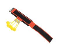 Zerodeko Entraîneur D’Extension des Doigts en Silicone, Renforceur de Poigne Multifinger, Jaune, avec Anneaux de Remplacement et Manchons pour Doigts, pour Gym et Maison