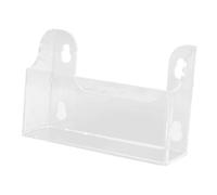 Zerodeko Étagère de Réfrigérateur Acrylique Transparent Étagère de Rangement Murale à Ventouses pour Bouteilles et Objets Support Pratique sans Outils