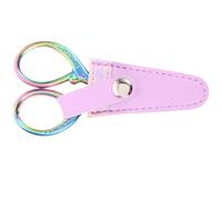 Zerodeko Étui en Cuir pour Ciseaux de Broderie avec Boucle, Ensemble 1 Pièce, Acier Inoxydable, Protection Précise pour Travaux Manuels et Projets Scolaires