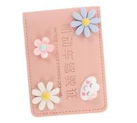 Zerodeko Étui en Cuir pour Permis De Conduire Titulaires d'un Permis De Conduire Pochette pour Cartes De Voiture Manchon De Voiture Support De Carte Portable