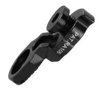 Zerodeko Extension Patte Dérailleur Arrière Vélo Aluminium Prolongateur Pattes Dérailleur pour Cassette Facile à Installer et Accessoire pour Cadre Vélo Noir