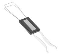 Zerodeko Extracteur de Clés Fonction Pince Outil Double Usage en Métal Argenté et Retrait Facile des Touches pour Clavier Mécanique pour DIY