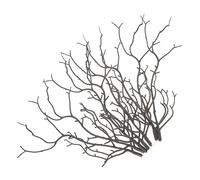 Zerodeko Fausses Branches de Bois de Cerf Séchées 10 Pièces Brindilles en Plastique pour Remplir des Vases Tiges de Plantes Décoratives