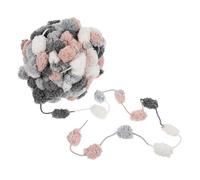 Zerodeko Fil à Crocheter en Polyester Doux et Facile D'entretien, 1 Rouleau de Fil pour Tricotage Manuel, pour Apprendre à Tricoter et Projets DIY