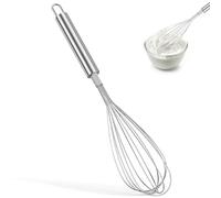 Zerodeko Fouet Cuisine en Acier Inoxydable 304 Renforcé Fouet à Fils Résistant Multifonction pour Mélanger et Battre Ustensile la Cuisine Inox Usage Culinaire Quotidien