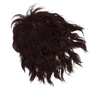 Zerodeko Frange Bou Clipser pour Femmes 25 Cm, Postiche Cheveux Naturel en Fibres Synthétiques, Extension de Cheveux Toupet Invisible pour Coiffure Quotidienne et Événementielle