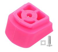 Zerodeko Freins à Patins Rose pour Garçon et Filles en Caoutchouc et Acier Inoxydable, Freinage Fluide et Installation Facile pour Rollers et Patins à roulettes Junior