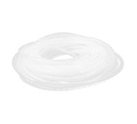 Zerodeko Gaine de Gestion des Câbles en Nylon Blanc 15 M, Manchon Organiseur Spiralé pour Protection et Enroulement des Câbles, Accessoire Pratique pour Bureau et Réseau Câblé