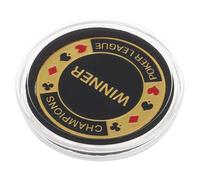 Zerodeko Garde-Cartes Accessoire Polyvalent et Portable de Poker en Alliage Léger pour Collectionneurs et Joueurs, pour Jeux et Souvenirs de Poker
