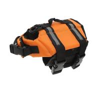 Zerodeko Gilet de Flottaison pour Chien XXS Orange, Sécurité Aquatique | Oxford et Maille, Boucles à Dégagement Rapide, Poignées, Anneau, Bandes Réfléchissantes