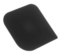 Zerodeko Grattoir à Pot et Grattoir à Aliments en Plastique Noir, Design Simple, Non Rayant Odeur, pour Nettoyer Poêles en Fonte et Grills Cuisine