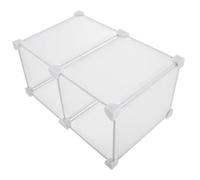 Zerodeko Grille De Séparation Pour Congélateur Réfrigérateur Panier De Congélation Coffre Panier De Congélateur à Coffre Pour Panier De Rangement De Cuisine Blanche Plastique