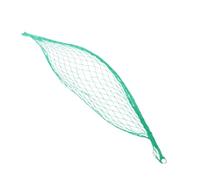 Zerodeko Hamac de Camping en Filet Nylon Portable pour Randonnée et Jardin | Structure Corde, Usage Solo, Pliable dans Paquet à Dos, Vert, Kit et Pochette