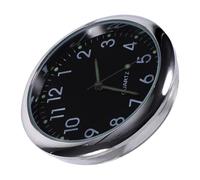 Zerodeko Horloge de Tableau de Bord Voiture Quartz Mini Lumineuse Aiguilles Phosphorescentes Design Compact et pour Intérieur Auto