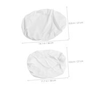 Zerodeko Housse de Protection pour Abattant de Toilette et Couvercle Réservoir Tissu avec Bord Élastique Couverture Complète pour Salle de Bain Installation Facile et Design Uni Élégant