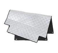 Zerodeko Housse Isolante Couverture Imperméable et Facile à Nettoyer pour Réfrigérateur en Tissu Oxford et Aluminium Argenté pour Mini Frigos en Extérieur par Temps Chaud