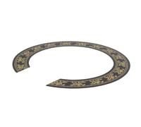 Zerodeko Incrustation 3d Ronde Or pour Guitare Acoustique, Décoration Élégante en Plastique et Papier, Installation Facile pour Performance Live et Personnalisation DIY