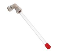 Zerodeko Indicateur de Niveau D'eau, Acrylique Métallique 13 MM | Moniteur Visuel pour Cuve et Chaudière, Interface 16mm, Usage Industriel ou Domestique, Entretien Facile