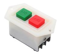 Zerodeko Interrupteur à bouton-poussoir encastré pour machines à traire, interrupteur marche/arrêt, bouton de commande pour matériel agricole, pièces de rechange pour trayeuses à chèvres