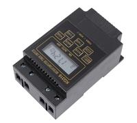 Zerodeko Interrupteur Minuterie Électronique Programmable 220v 30a en Plastique Contrôle Micro-ordinateur pour Gestion Précise du Temps Domestique