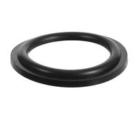 Zerodeko Joint D'étanchéité en Caoutchouc Noir pour Bonde D'urinoir, Anneau de Bride pour Évacuation, Facile à Installer, Prévention des Fuites pour Maintenance D'urinoir