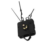 Zerodeko Kit de Mouvement Horloge Silencieux Mécanisme à Balayage, Plastique Noir, Facile à Installer, pour Horloge Murale Hôtel ou Bureau