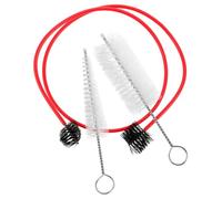 Zerodeko Kit de Nettoyage pour Trompette avec Brosses Acier Inoxydable Brosse pour Embouchure et Valve Compatible Flûte et Instruments à Vent Brosse Intérieure Flexible pour Nettoyage