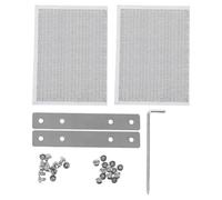 Zerodeko Kit de Remplacement de Sangle pour Stores (1 Ensemble) Comprenant Un Clou en étoile à Sept Branches, des Autocollants pour Sangles, des Rivets et plaques de Fixation, Ainsi Que Les