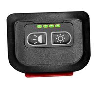 Zerodeko Lampe Clip LED pour Casquette Rechargeable Lampe Frontale Portable avec Détection Gestuelle Lumière Extérieur Ajustable Accessoire Camping avec Batterie Intégrée