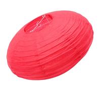Zerodeko Lanterne Pliable Rouge en Papier 15.75x15.75x8.66 Pouces pour décoration intérieure et événements festifs