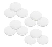 Zerodeko Lentilles Convexes en Acrylique Transparentes Facile à Utiliser Lot de 12 Outil D'enseignement Scientifique pour Expériences de Physique et Cours Scolaires