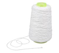 Zerodeko Ligne à Tracer de Maçonnerie, Ligne de Maçonnerie en Coton, Blanc, 1 Rouleau, pour Pose de Briques et Implantation de Chantier, Maçon Professionnel et Bricoleur DIY