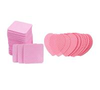 Zerodeko Lingettes pour Ongles en Coton Rose, 400 Pièces, Douces Peluches, Faciles à Utiliser, Nettoyage Vernis à Ongles à Domicile Voyage