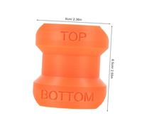 Zerodeko Liquide Peut Assembler des pièces Adaptateur d'entonnoir de Bouteille de shampooing connecteur de Bouteille en Plastique Adaptateur de Recharge de à Main Orange