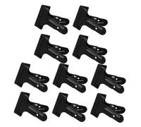 Zerodeko Lot de 10 Pinces À Ressort en Fer pour Arrière-Plan Pinces Métalliques Robustes avec Embout en Caoutchouc Antidérapant pour Photographie