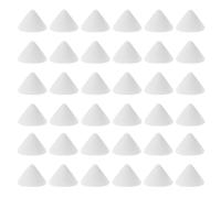 Zerodeko Lot de 100 Clous de Support Coniques en Alumine Réfractaire pour Four à Poterie Résistants à Haute Température Outils de Four pour Céramique Accessoires pour Artistes et