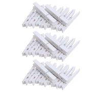 Zerodeko Lot de 100 Pinces à Linge en Bois Blanches Petites Pinces Décoratives pour Photos Scrapbooking et Séances Photo Clips Multifonctions pour Accrocher Vêtements Cartes et