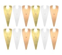 Zerodeko Lot de 12 Marque-Pages en Laiton Vintage Clips Métal Mini Flèche Signets Créatifs pour Livres Organisation Documents Accessoires Lecture pour Garçon et Filles et Adultes