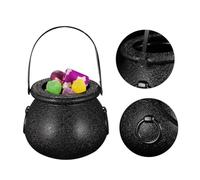 Zerodeko Lot de 12 Seaux À Bonbons pour Halloween Décorations De Chaudron Mini Chaudron Petits Seaux d'halloween Mini Chaudrons Paniers Miniatures en Vrac Mini Chaudron À Bonbons