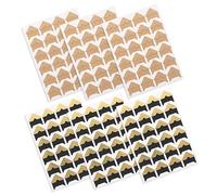 Zerodeko Lot de 144 Autocollants d'angle pour Photos, Papier Auto-adhésif Facile à Utiliser, 6 Feuilles pour Scrapbooking et Bricolage D'album Photo