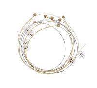 Zerodeko Lot de 16 Cordes de Lyre en Acier, Kit de Remplacement Pratique pour Harpe Lyre, Cordes Résistantes et Solide, Accessoires pour Instrument de Musique, Faciles à Installer, Usage